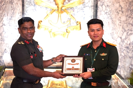 VPA young officer delegation visit India’s National Defense Academy
